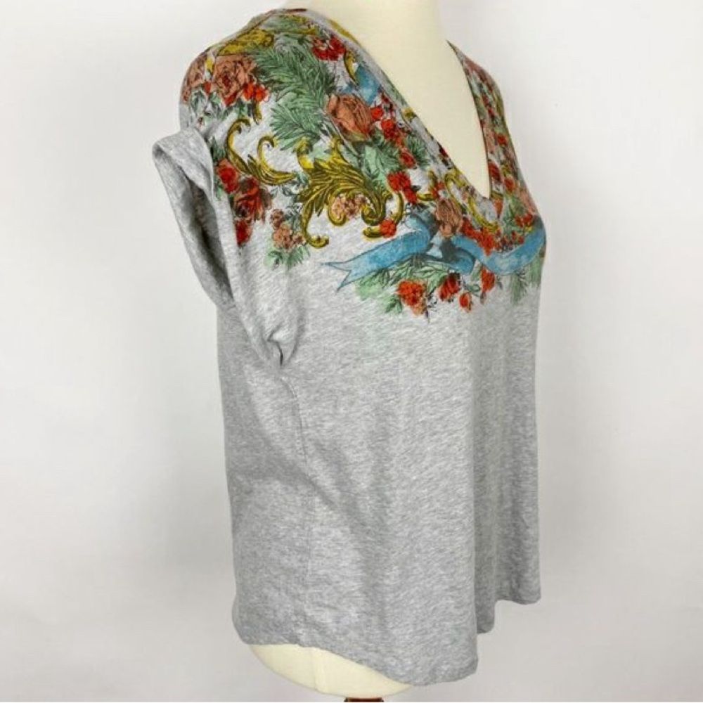 Anthropologie, Postmark V-neck tee